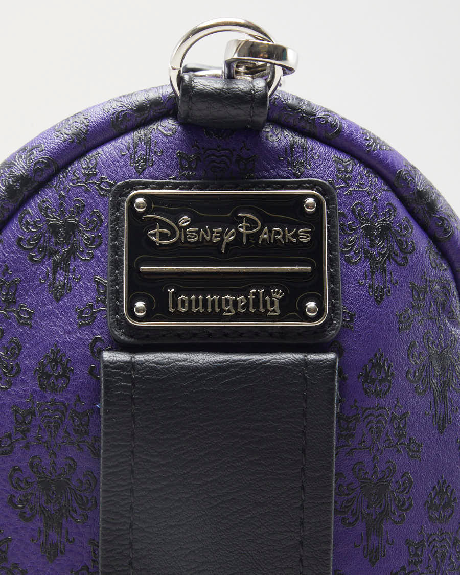 haunted mansion wallpaper mini backpack by loungefly Disney Gargoyle : Clothing, Shoes & Jewelry printed and glow Canvas Backpack Disney Backpack Haunted