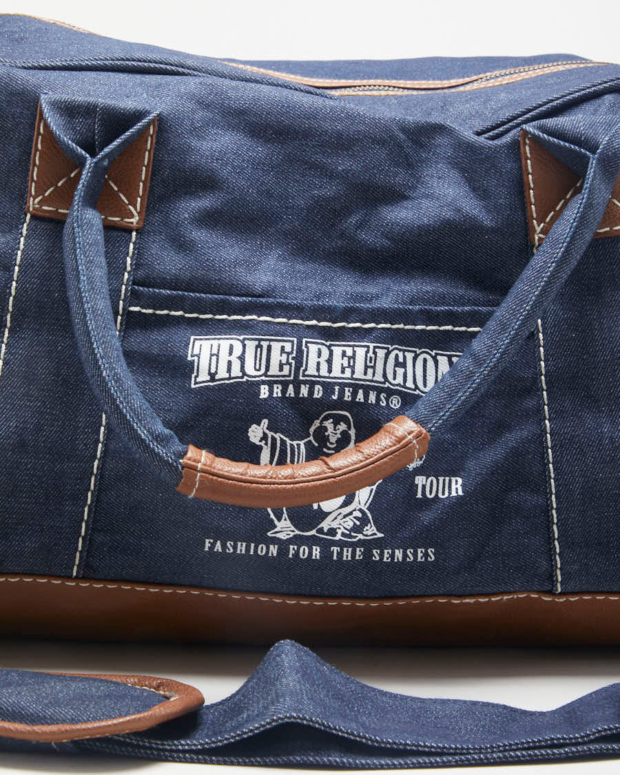 Y2K 00s True Religion Denim Duffel Bag - O/S
