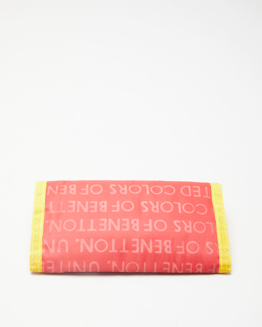 Y2K 00s Benetton Velcro Wallet - O/S