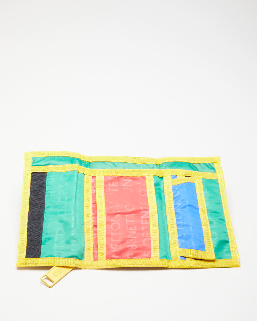 Y2K 00s Benetton Velcro Wallet - O/S