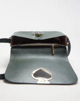 Kate Spade Leather Heart Lock Cross Body Bag - O/S