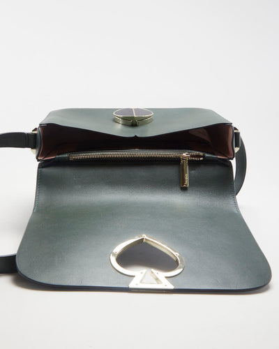 Kate Spade Leather Heart Lock Cross Body Bag - O/S
