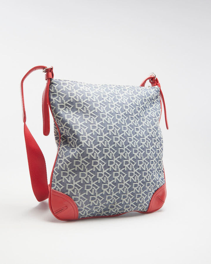 Y2K 00s DKNY Denim Cross Body Bag - O/S