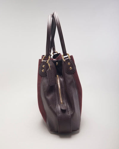 Coach Jaquard Edie Shoulder Bag