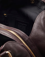 Coach Jaquard Edie Shoulder Bag