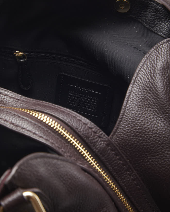 Coach Jaquard Edie Shoulder Bag