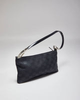 DKNY Black Monogram Mini Handbag