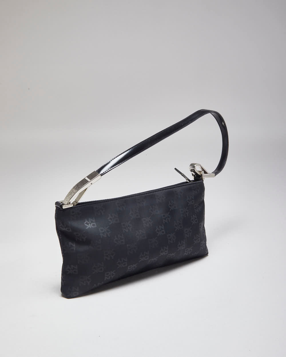 DKNY Black Monogram Mini Handbag