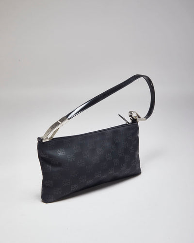 DKNY Black Monogram Mini Handbag