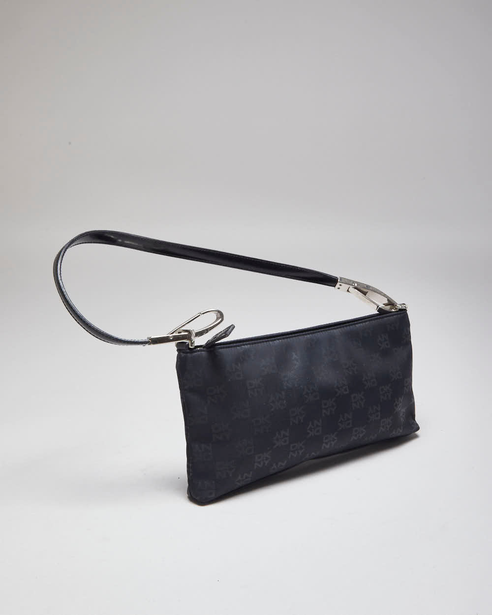 DKNY Black Monogram Mini Handbag