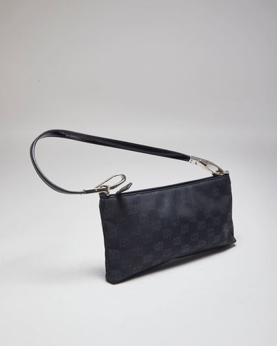DKNY Black Monogram Mini Handbag