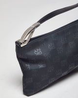 DKNY Black Monogram Mini Handbag