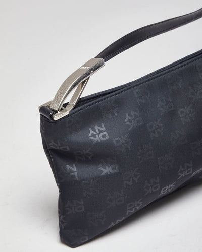 DKNY Black Monogram Mini Handbag