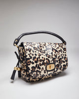 Y2k 00s Christian Audigier Leopard Print Handbag