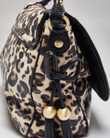Y2k 00s Christian Audigier Leopard Print Handbag