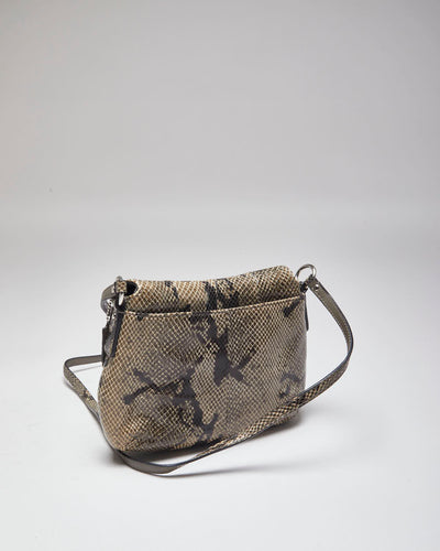 Coach Mini Snake Print Crossbody Bag