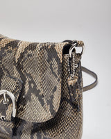 Coach Mini Snake Print Crossbody Bag