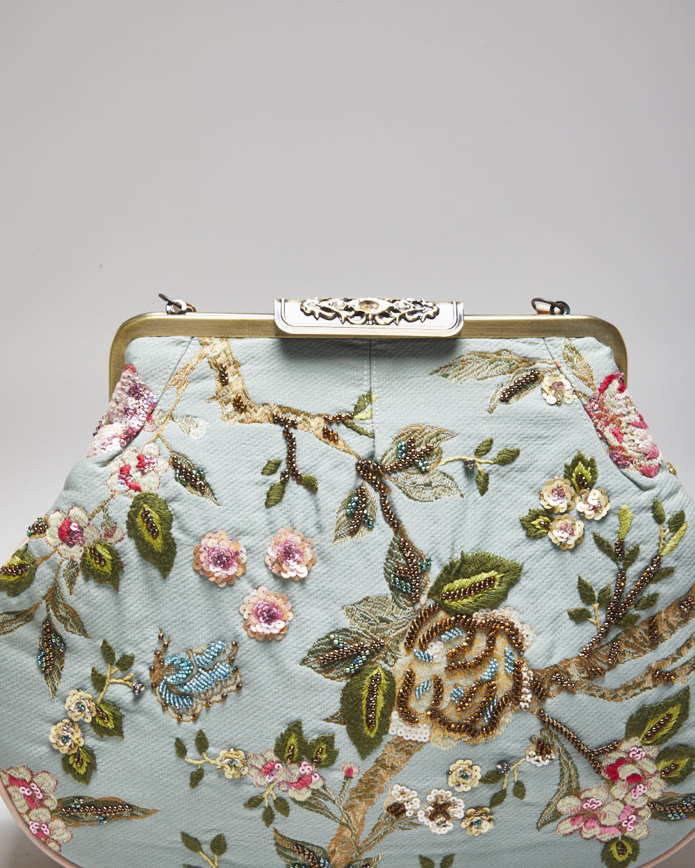 Biru Beaded Handbag
