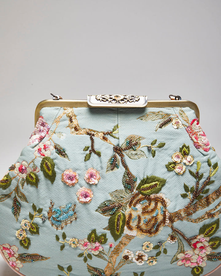 Biru Beaded Handbag