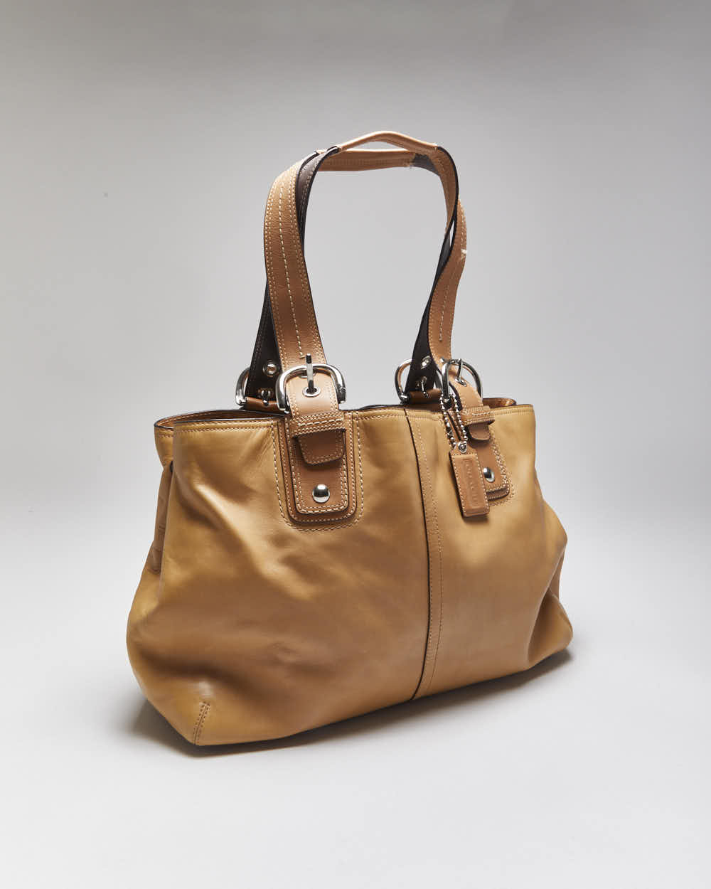 Vintage Y2k 00s Coach Leather Handbag