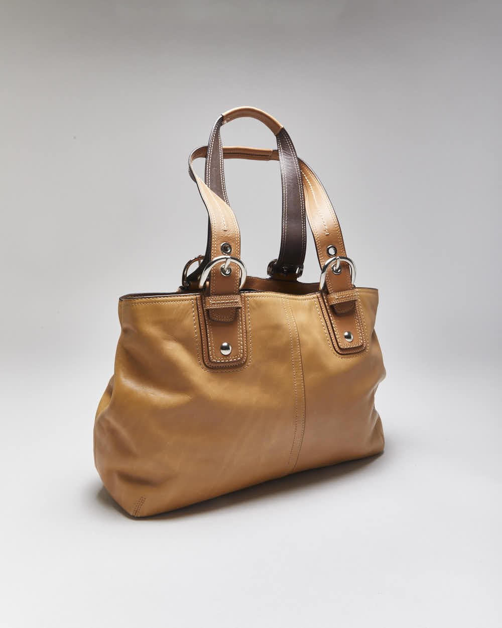 Vintage Y2k 00s Coach Leather Handbag