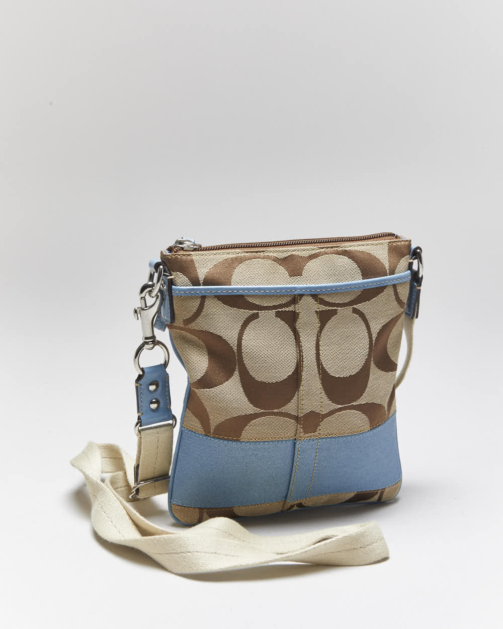 Vintage Y2k 00s Coach Monogram Crossbody Bag