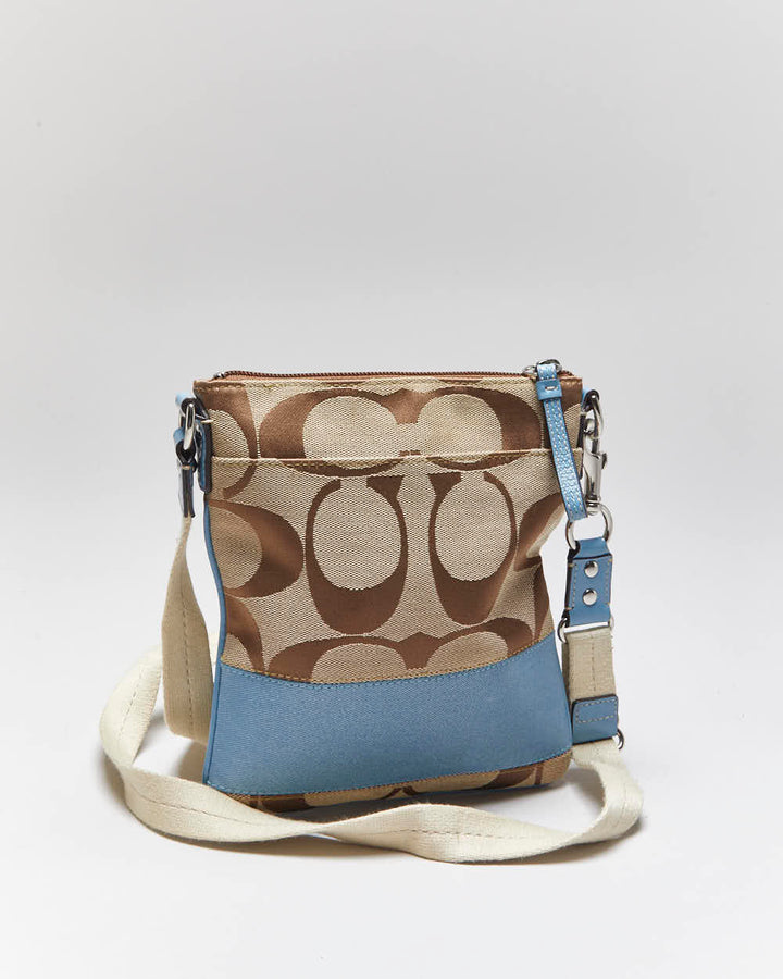 Vintage Y2k 00s Coach Monogram Crossbody Bag