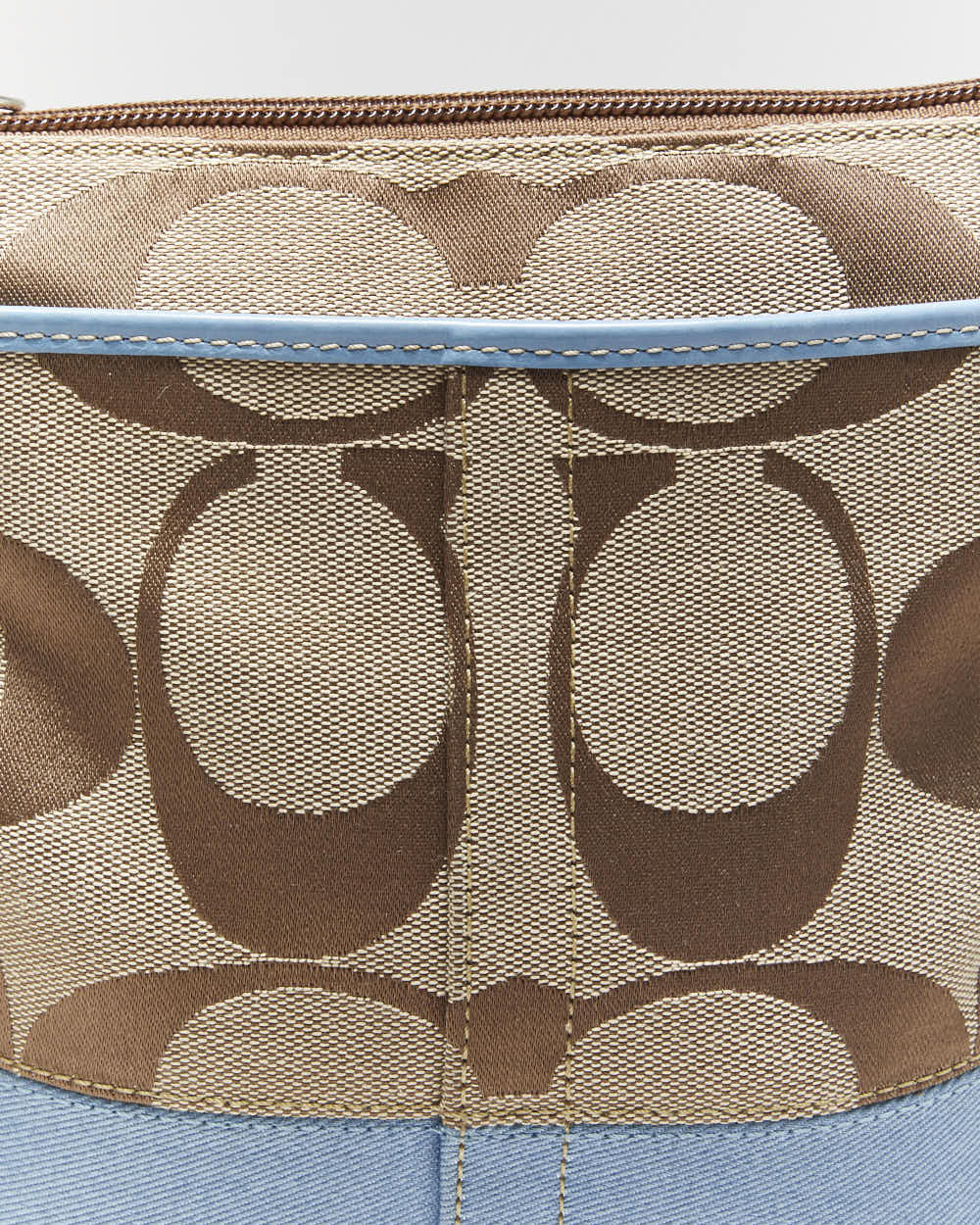 Vintage Y2k 00s Coach Monogram Crossbody Bag