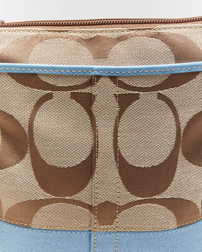 Vintage Y2k 00s Coach Monogram Crossbody Bag