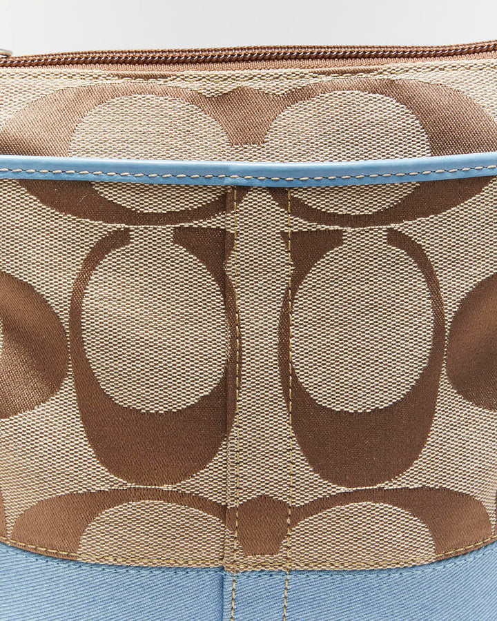 Vintage Y2k 00s Coach Monogram Crossbody Bag