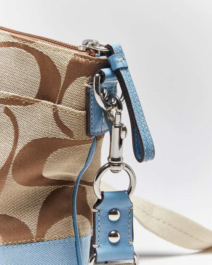 Vintage Y2k 00s Coach Monogram Crossbody Bag