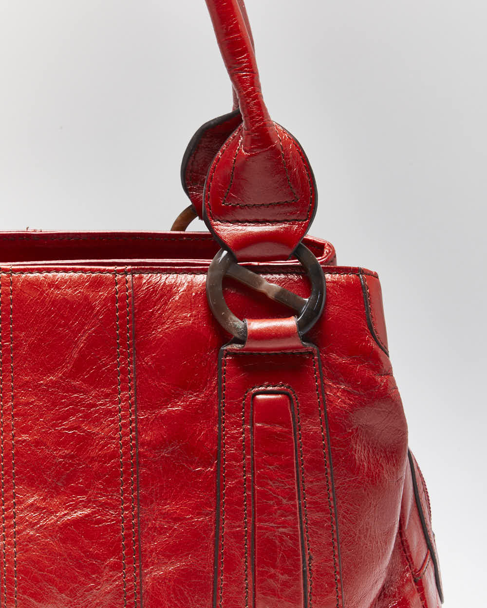 Vintage Y2k 00s Coach Leather Handbag