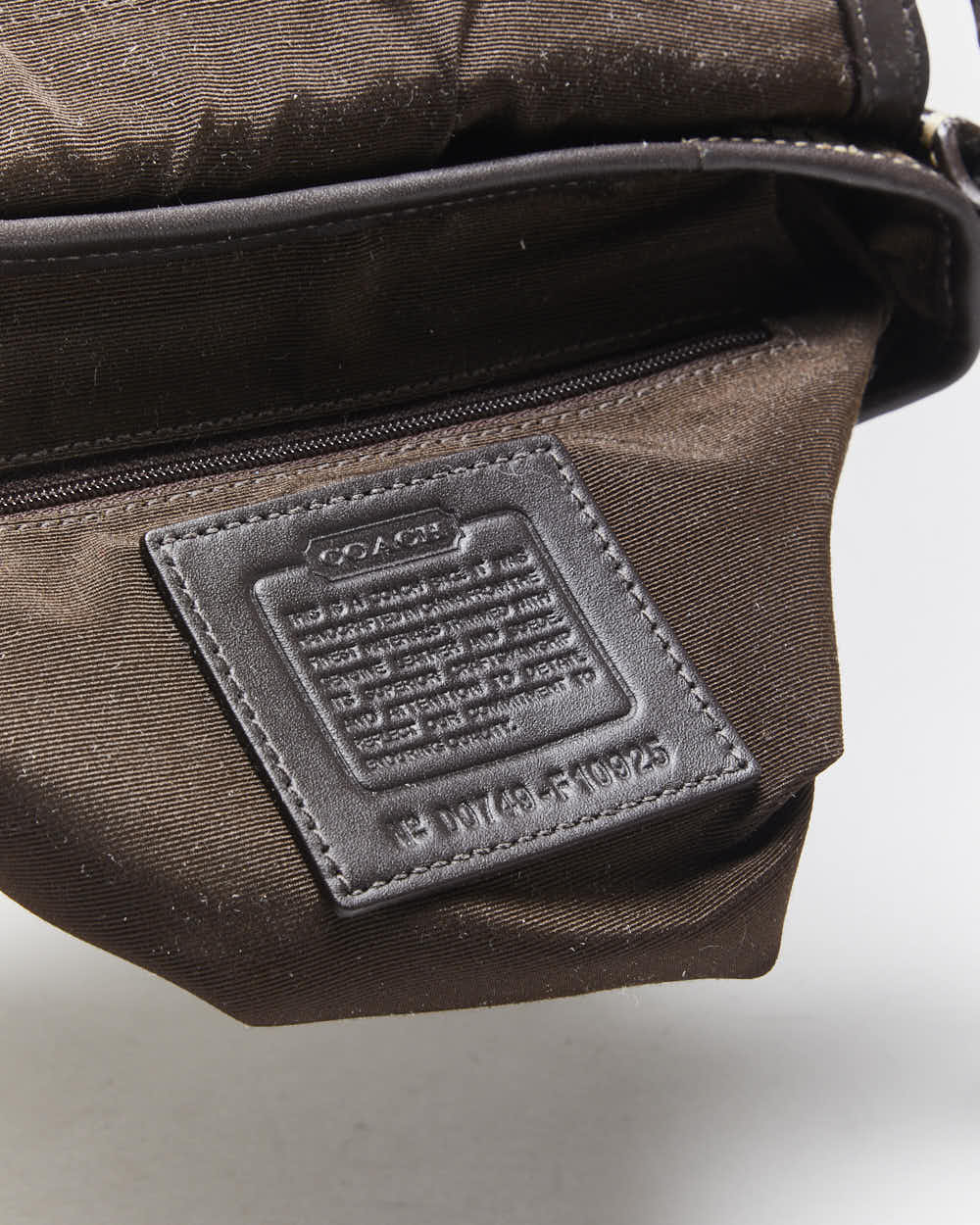 Vintage Y2k 00s Coach Monogram Mini Handbag