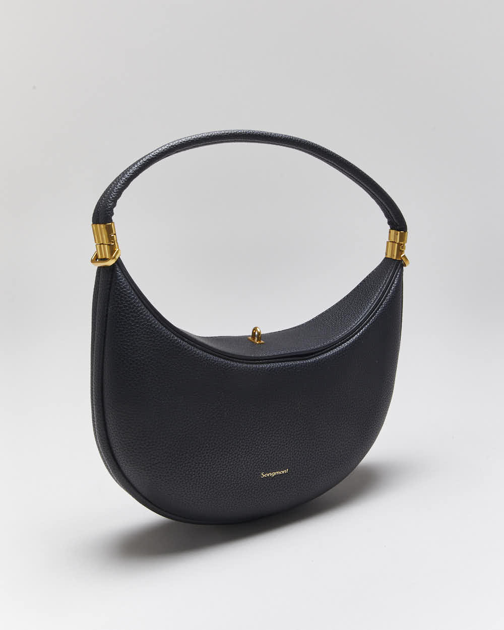 Songmont Black Leather Handbag