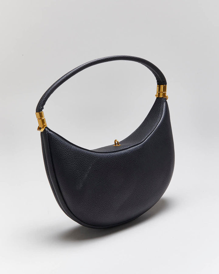 Songmont Black Leather Handbag