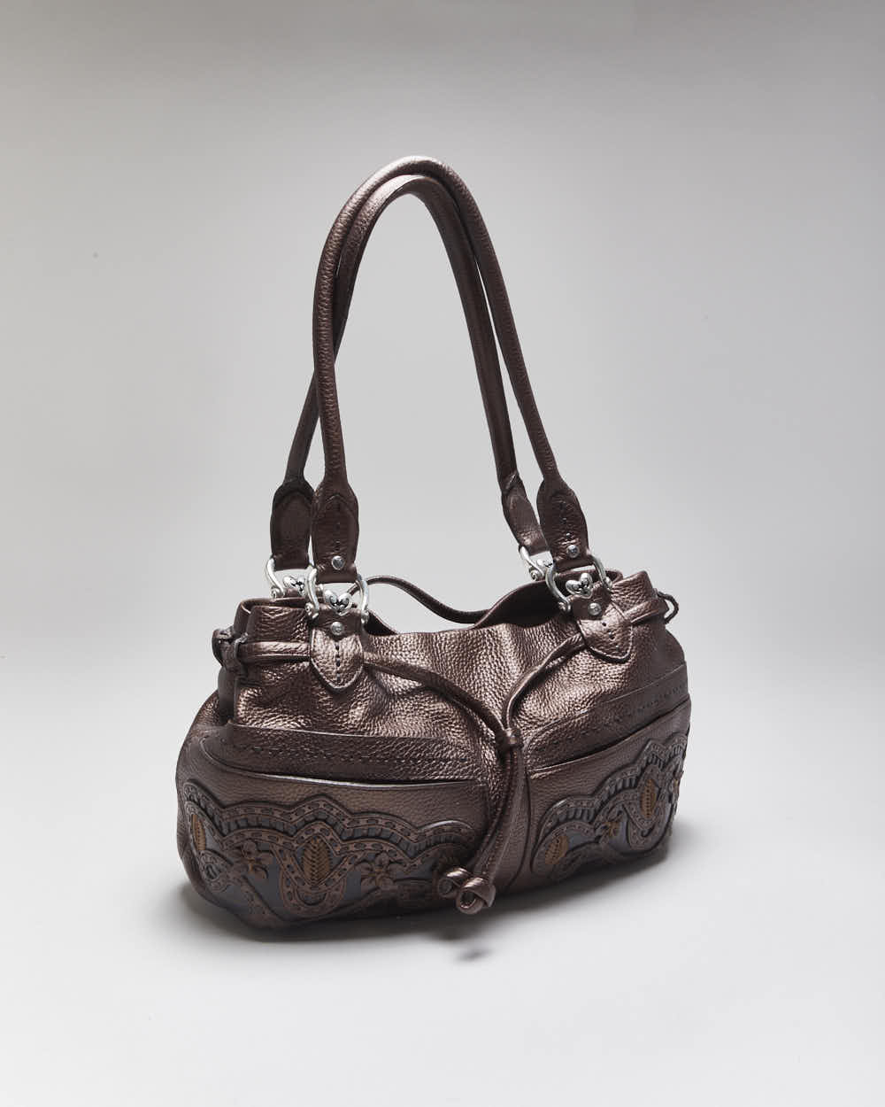 Vintage Y2k 00s Brighton Leather Handbag