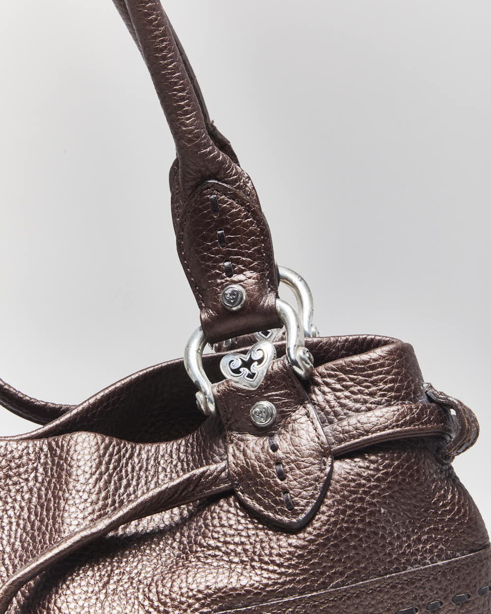 Vintage Y2k 00s Brighton Leather Handbag