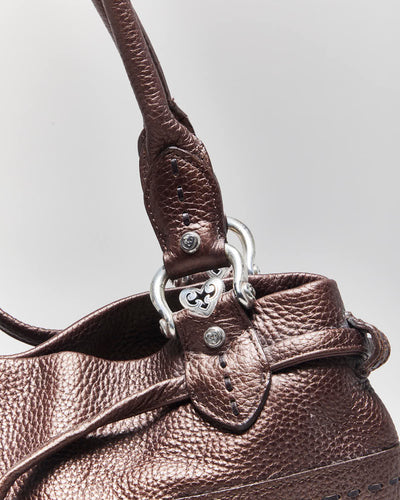Vintage Y2k 00s Brighton Leather Handbag