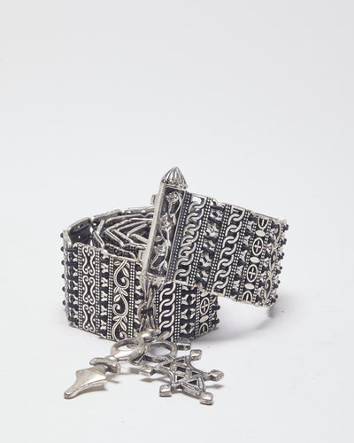 Vintage Silver Toned Chain Style Belt
