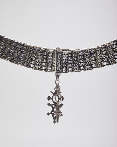 Vintage Silver Toned Chain Style Belt