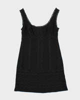 Vintage Y2k 2000s Anna Sui Party Collection Lace Dress - M