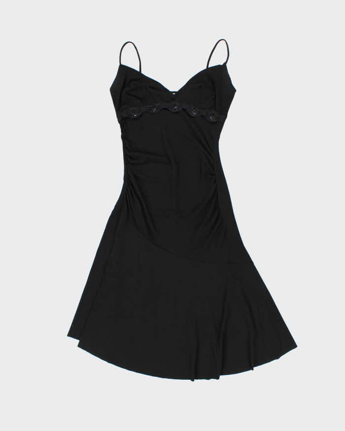 Vintage Y2k 2000s Capucino Flared Dress - M