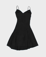 Vintage Y2k 2000s Capucino Flared Dress - M