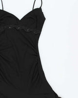 Vintage Y2k 2000s Capucino Flared Dress - M