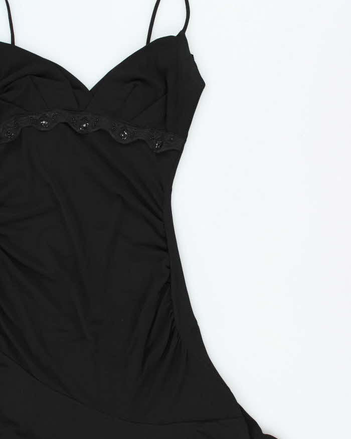 Vintage Y2k 2000s Capucino Flared Dress - M