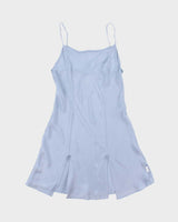 Vintage 1990s La Senza Silk Mini Slip Dress - S