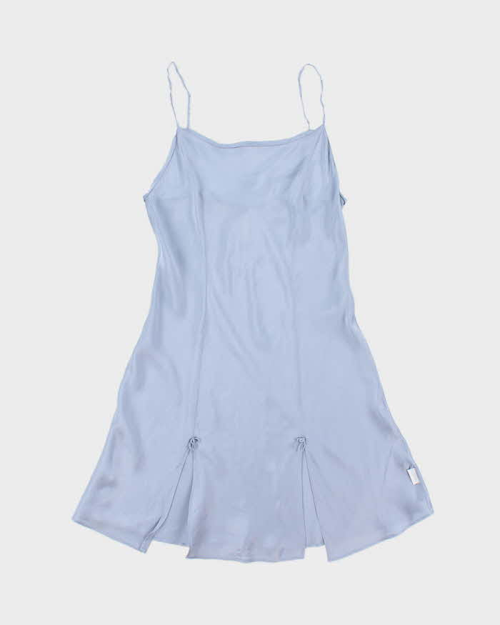 Vintage 1990s La Senza Silk Mini Slip Dress - S