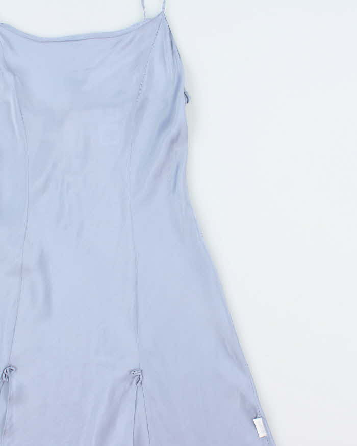 Vintage 1990s La Senza Silk Mini Slip Dress - S