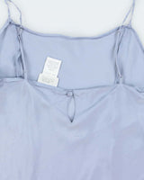 Vintage 1990s La Senza Silk Mini Slip Dress - S