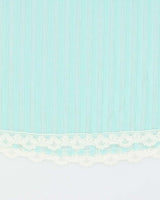 Vintage Y2k 2000s La Vie En Rose Stripe Mesh Mini Slip Dress - S